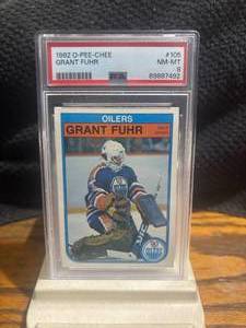 1982 -83 O-Pee-Chee OPC #105 Grant Fuhr NM-MT 8 #89887492