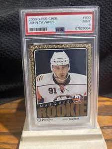 2009 - 10 O-Pee-Chee OPC #800 John Travares PSA Mint 9 #87029004