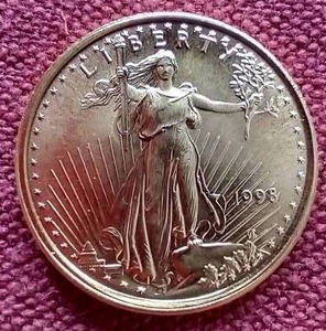 1998 110th oz American Gold Eagle