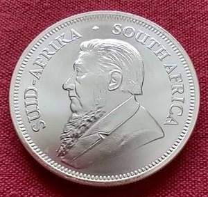 2022 South African 1 oz Silver Krugerrand