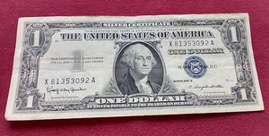 1957 Silver Certificate $1 Note