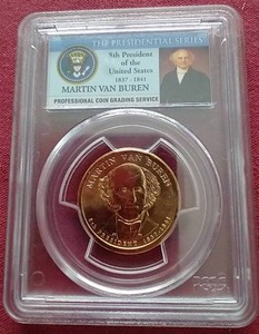 2008-P Martin Van Buren Dollar - PCGS MS66