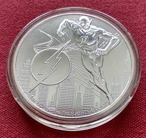 2022 Niue 1 oz Silver The Flash Coin