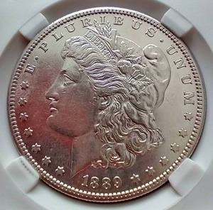 Gorgeous 1889-S Morgan Dollar - KEY DATE