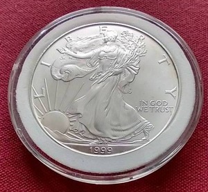 1999 American 1 oz Silver Eagle