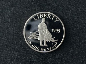 1995-S Civil War Half Dollar Proof