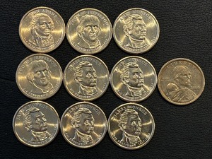 Presidential and Sacagawea Dollar Coins