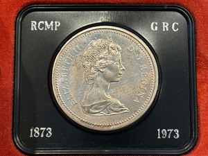 1973 Canada Silver Dollar RCMP