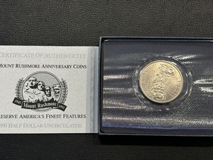 1991-D Mount Rushmore Half Dollar