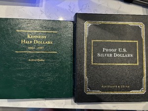 Half Dollar and Dollar Coin Books