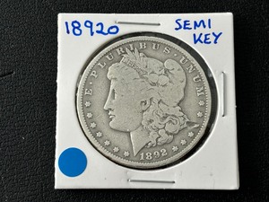 1892-O Morgan Dollar