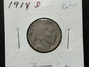 1914-D Buffalo Nickel Key Date