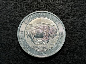 2015 Canada 1 14 Ounce .999 Fine Silver $8 Dollar Coin