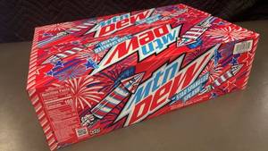 lot 157 image: Mountain Dew Star Spangled Splash - 2 X 12-Pack of 12 oz Cans