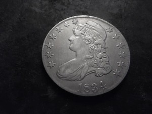 1834 Bust Half Dollar Large Date & Letters