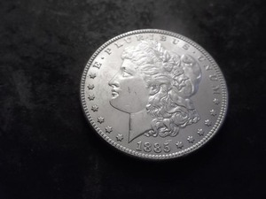 1885 Morgan Silver Dollar