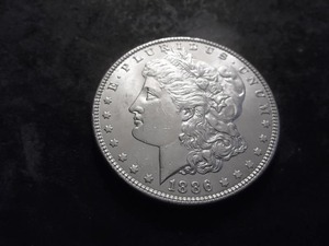 1886 Morgan Silver Dollar