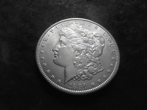 1890 Morgan Silver Dollar
