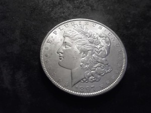 1897 Morgan Silver Dollar
