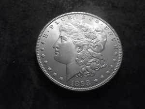1898 Morgan Silver Dollar