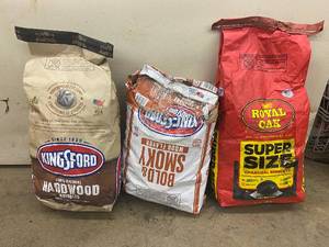 Assorted Charcoal Briquettes - Kingsford and Royal Oak