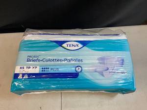 TENA ProSkin Briefs - Extra Small (XS) Disposable Adult Underwear - Pack of 30