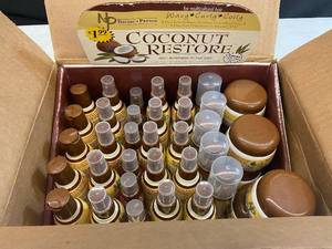 Bulk Lot of 48 Coconut Restore Hair Care Products - Various Formulas