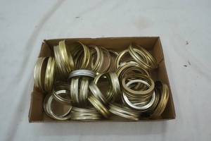 lot 344 image: canning jar rings 30