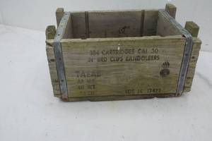 lot 54 image: ammo crate