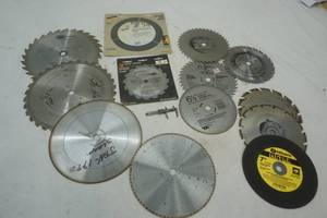 lot 91 image: saw blade lot