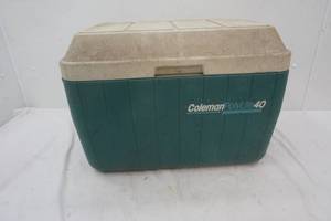 lot 102 image: Coleman cooler