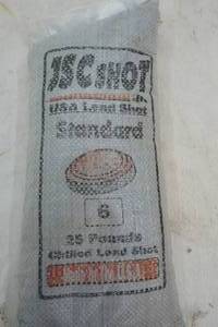 lot 128 image: USA Lead Shot 25 lbs.