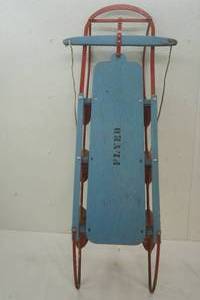 lot 245 image: vintage sled 52