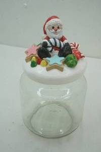 lot 311 image: Santa cookie jar