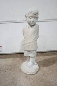 lot 386 image: Boy Statue