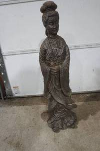 lot 387 image: Lady statue