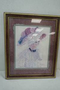 lot 440 image: Bettie Herbert Felden The Garden Party print