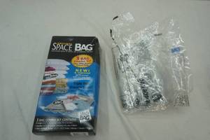 lot 459 image: 4ct space bag lot-vacuum-seal and roll storage bags