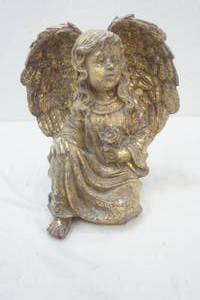 lot 480 image: angel statue 10 tall