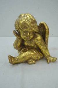 lot 531 image: Child angel statue