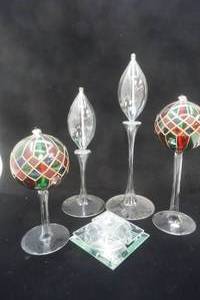 lot 541 image: home decor glass decor