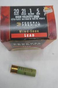 lot 591 image: 20 gauge shell FULL BOX
