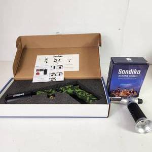 lot 51 image: Lot Of Two Sondiko Butane Torches Open Boxes Excellent Condition