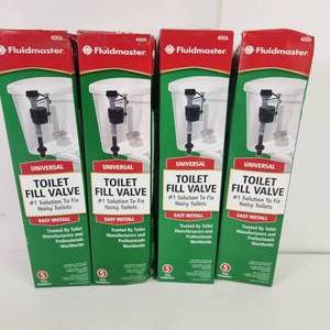 lot 83 image: 4 Fluidmaster Toilet Fill Valve