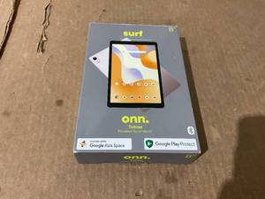 lot 228 image: onn. 8 Tablet, 32GB, (2024 Model) - Pearl