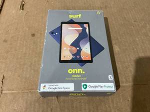 lot 248 image: Onn. 8 Tablet, 32GB, (2024 Model) - Indigo