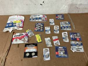 lot 295 image: LOT OF Miscellaneous Coin Batteries