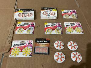 lot 296 image: LOT OF Hearing Aid Batteries