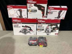 lot 359 image: LOT OF 7 Hyper Tough Tools and Accesories