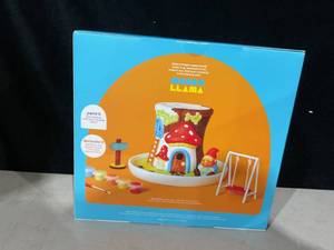 lot 370 image: LOT OF 6 Paint Your Own Ceramic Gnome Garden DIY Art Kit Mondo Llama Coloring Painting